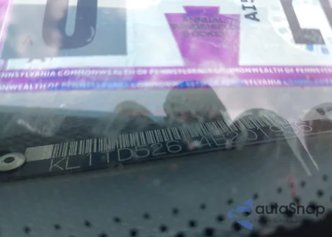 2004 Chevrolet Aveo from USA, damaged, VIN KL1TD52614B201956